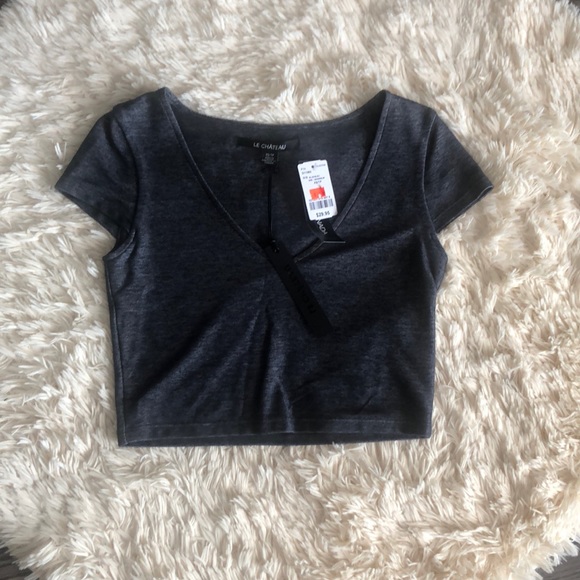 Le Chateau Crop Top - Picture 1 of 2